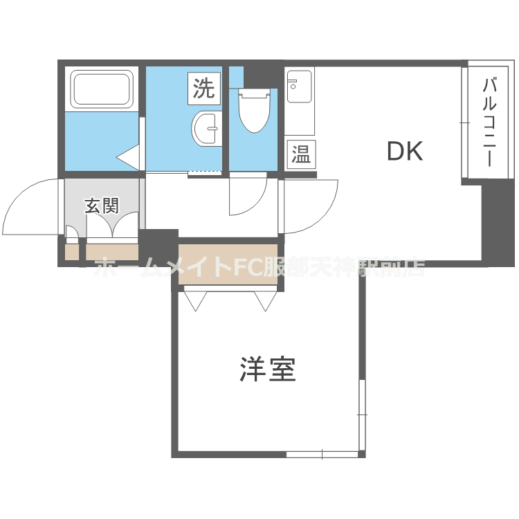 スクエア 302 間取り図