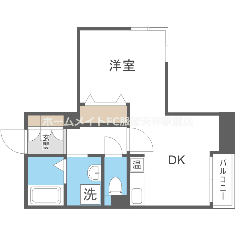 スクエア 204 間取り図