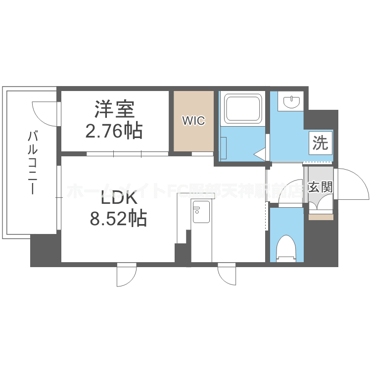 Live Flat塚本新北野 0601 間取り図