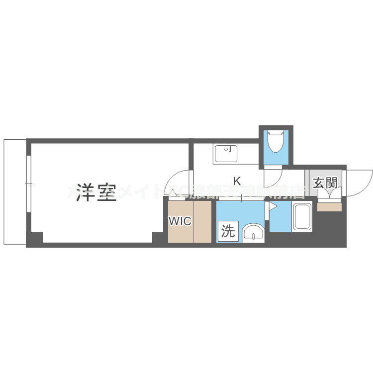 ヴィレッヂ曽根南 105 間取り図