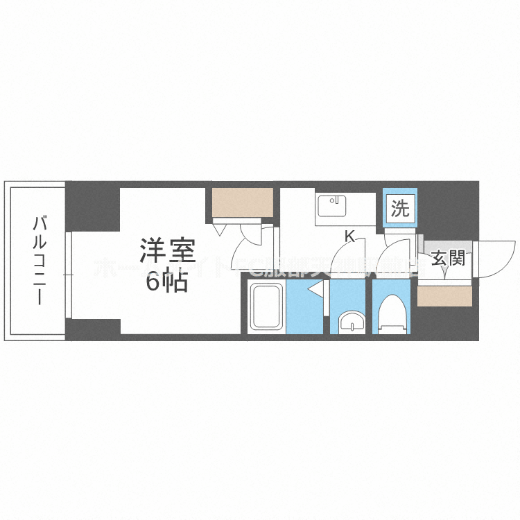 Dimus新大阪 0811 間取り図