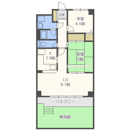 ボンヌ愛 108 間取り図