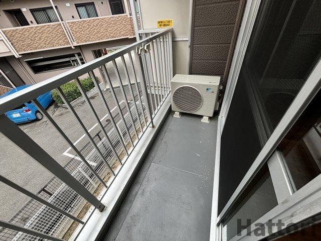リバティーハイツ 202 バルコニー
