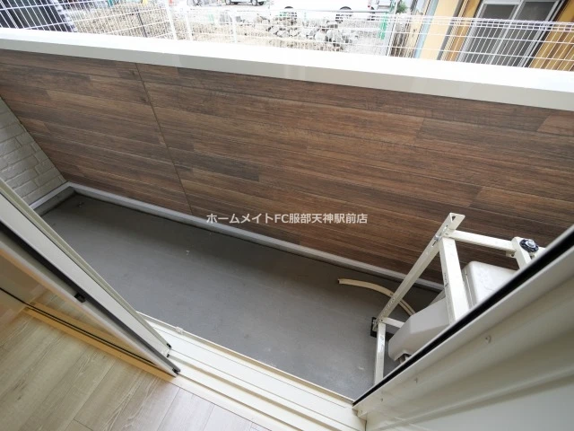 シャトーライフ蛍池 101 バルコニー