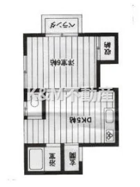 ハイツサンレイク 201 間取り図