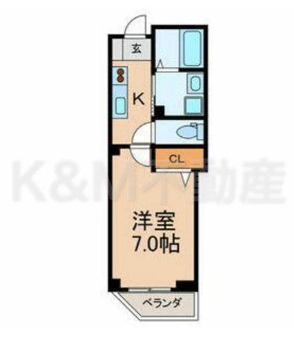 サクセスヒルズ １０２ 間取り図