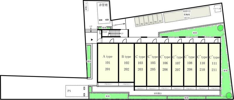 リブリ・CHK 105 間取り