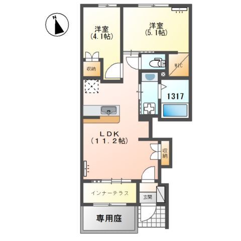 アンブレラ 101 間取り図