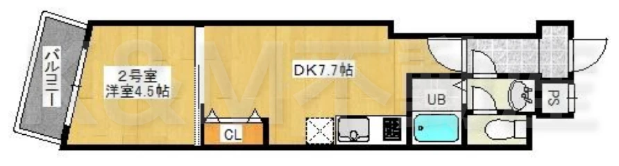 Ｂｒｉｌｌｉａｎｔ・Ｔ 302 間取り図
