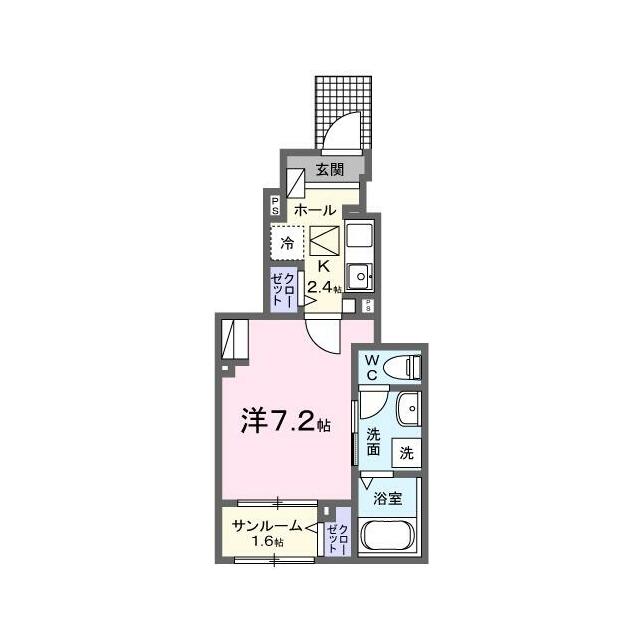 クライス 102 間取り図