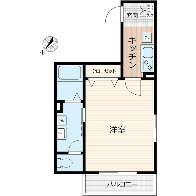 AJ南柏SouthV 302 間取り図