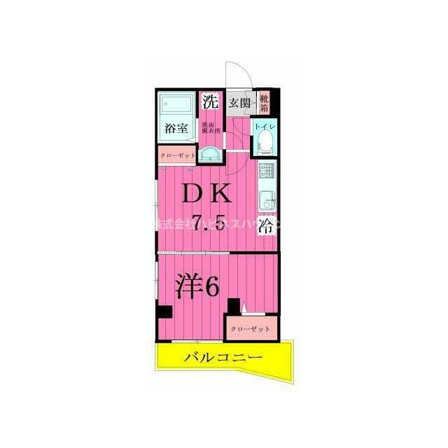 ＬＥＶＩＣＩＡ ＢＬＤＧ．Ⅱ（レヴィシアビルディングツー） 316 間取り図