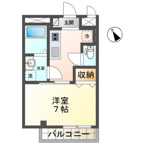 レアリゼ~Realiser~ 303 間取り図