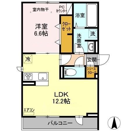 CASA DOS 301 間取り図