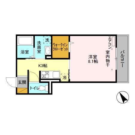 dearest 201 間取り図