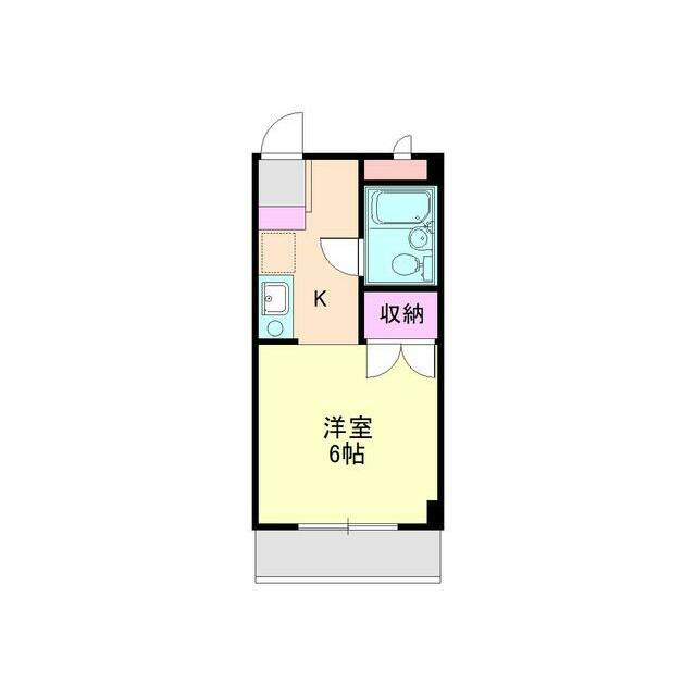 オネスティ柏１３番館 306 間取り図