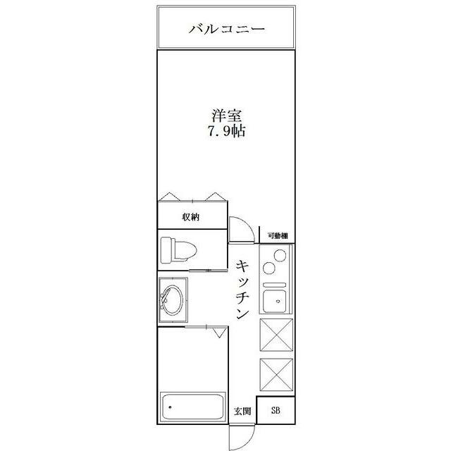 センチュリーオークA棟 305 間取り図