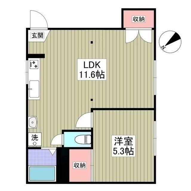 南柏パインヒル1号棟 103 間取り図