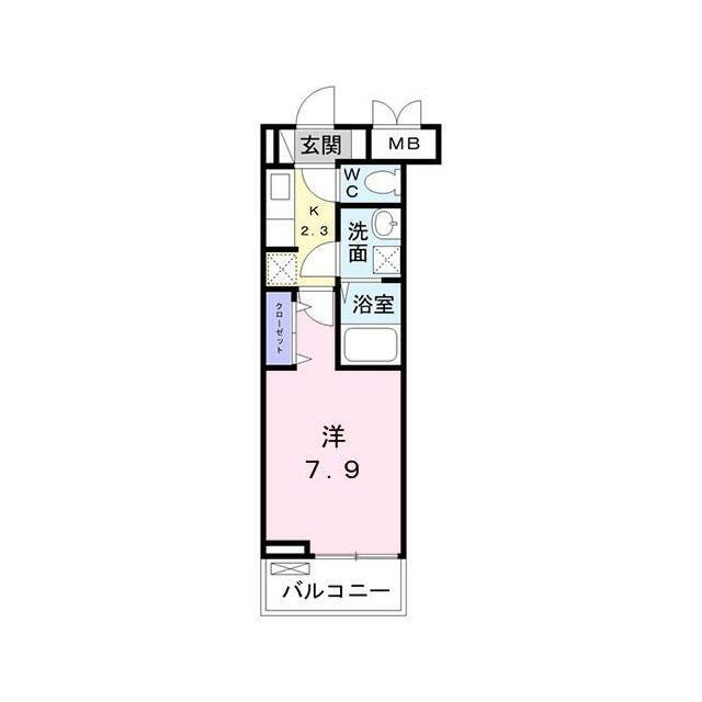 シリウス柏 202 間取り図