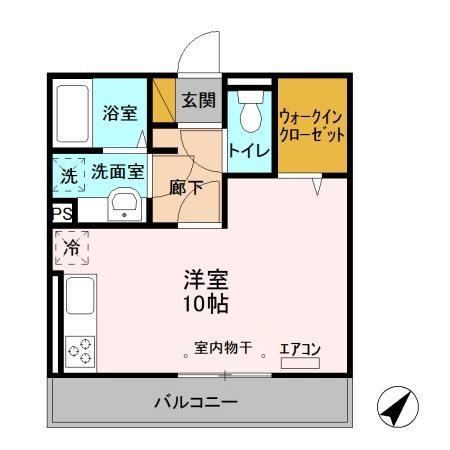 メゾンド ベリタス 202 間取り図