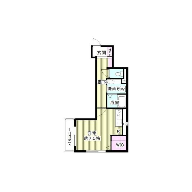 イルミナル 302 間取り図