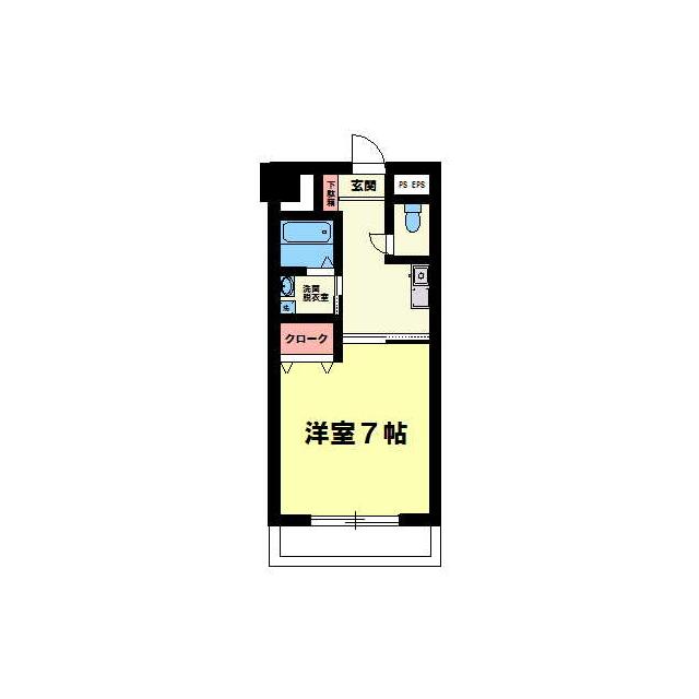 宇田川柏ビル 305 間取り図