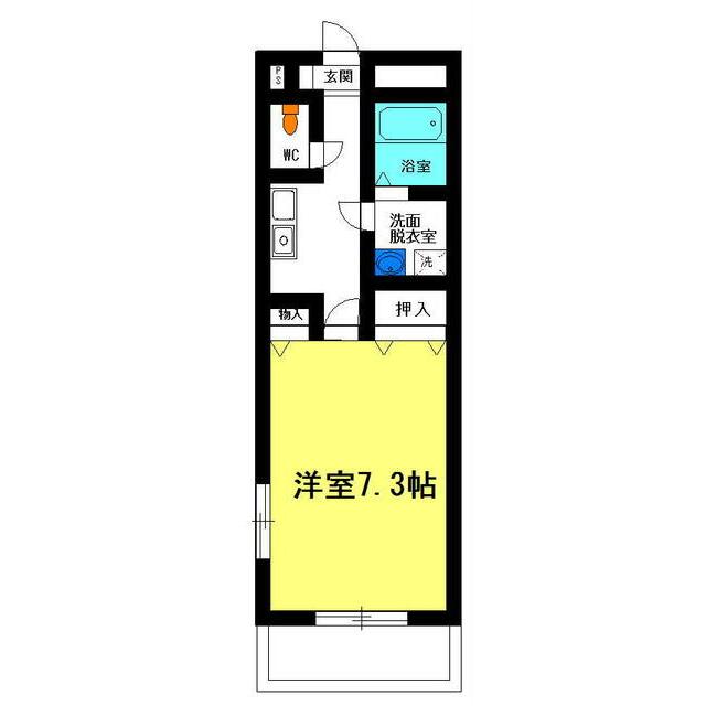アウローラ 801 間取り図