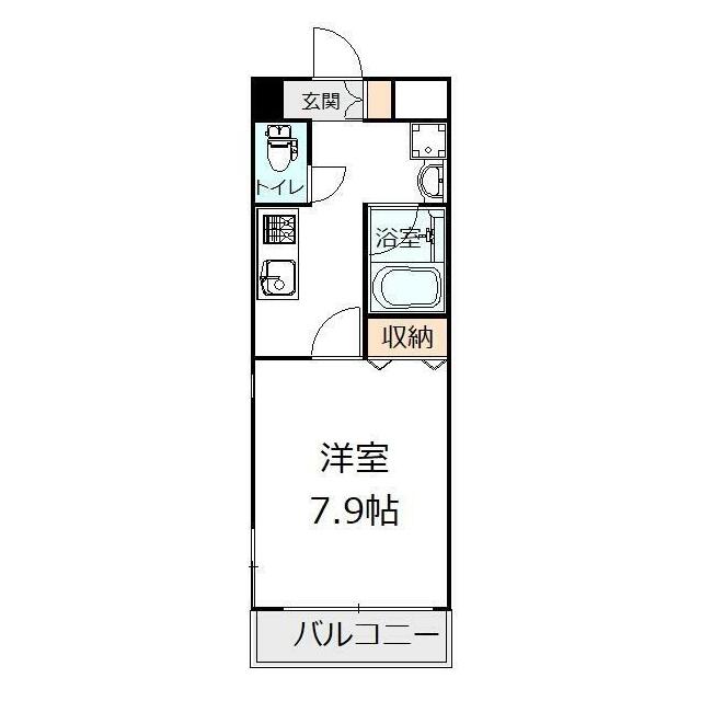 オアゾ桜台 203 間取り図