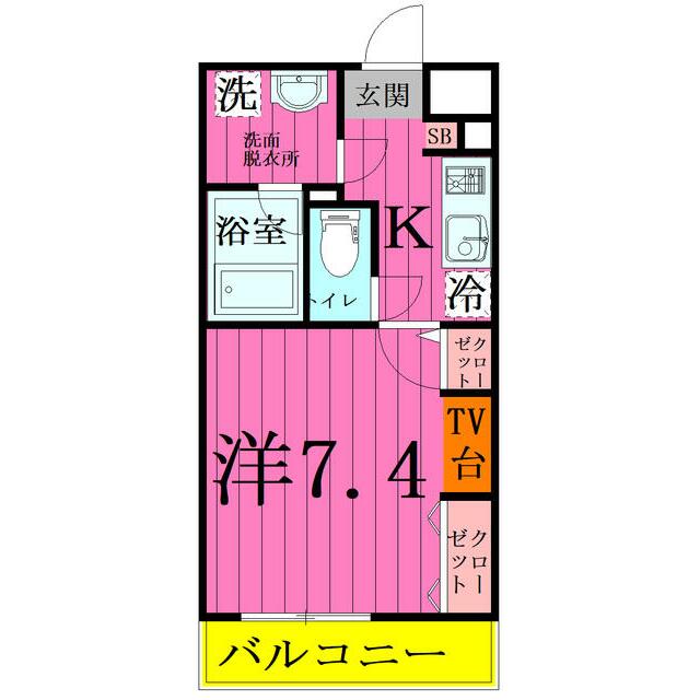 LEVICIA BLDG.Ⅲ 302 間取り図