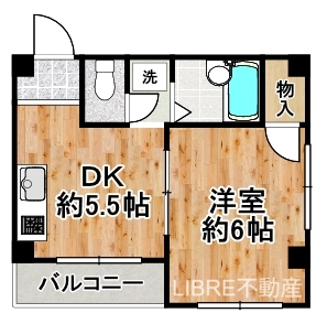 グレイスハイツ2 301 間取り図