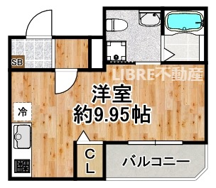 セニャリブロ 103 間取り図
