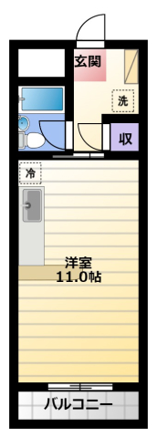 コンフォール佐鳴台 102 間取り図