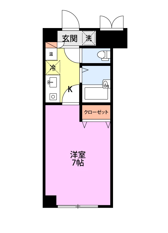 レジデンス米山 506 間取り図