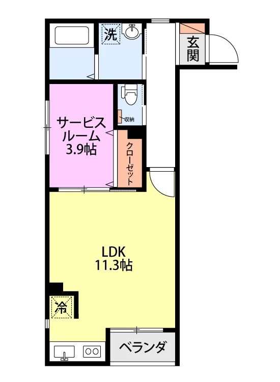 Gryffindor 106 間取り図