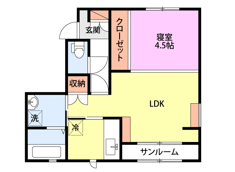 Reglisse 102 間取り図