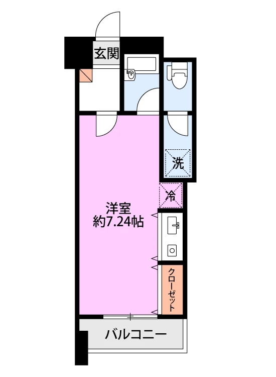 SUITE.HND 403 間取り図