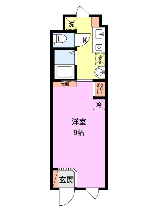 STEPS新潟大学前 325 間取り図