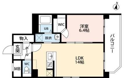 マイアナ 601 間取り図