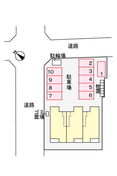 イストワール 102 駐車場