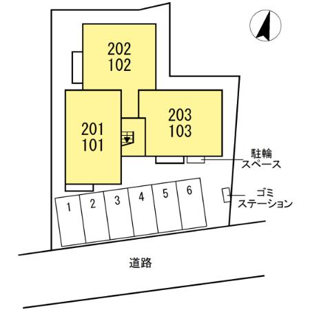 エステレラ２３ 102 間取り