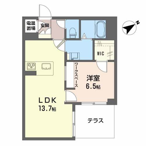 シャーメゾンブリリオン 0103 間取り