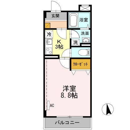 パストラルパンド 402 間取り図