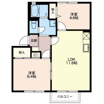 プライムステージ Ｂ 103 間取り図