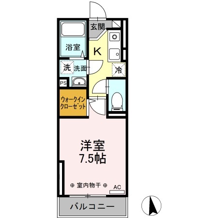 リナーシェ Ａ 205 間取り図