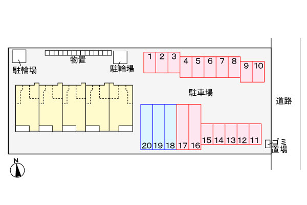カサ フェリス 205 駐車場