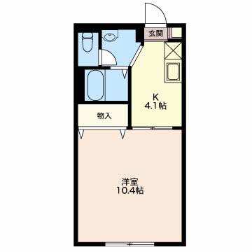 ディアコート　９９ 0202 間取り図