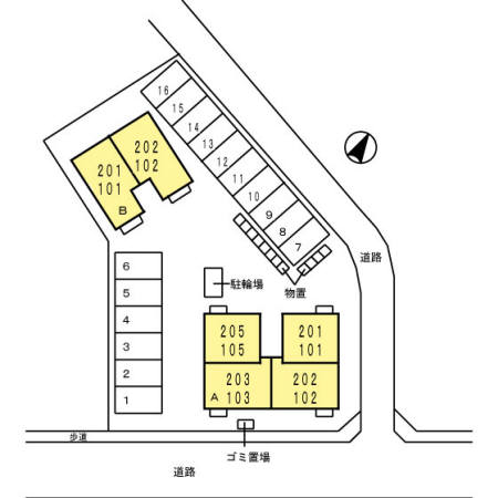 マニャーナ Ａ 203 間取り