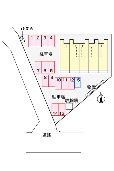 レーガ 204 駐車場