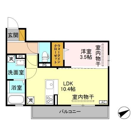 サイラル 202 間取り図