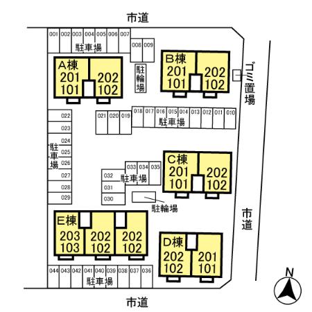 グリーンパーク Ａ/Ｂ/Ｃ/Ｄ/Ｅ E203 その他